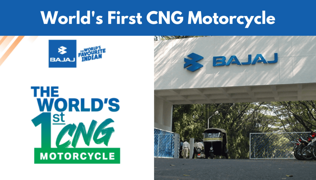 World's First CNG Motorcycle