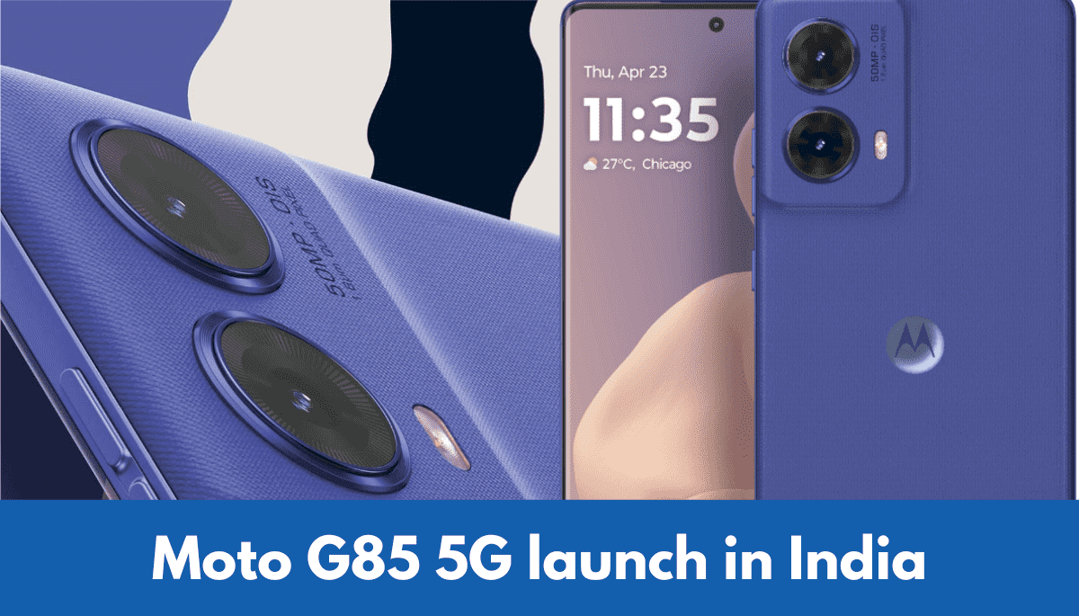 Moto G85 5G launch date in India
