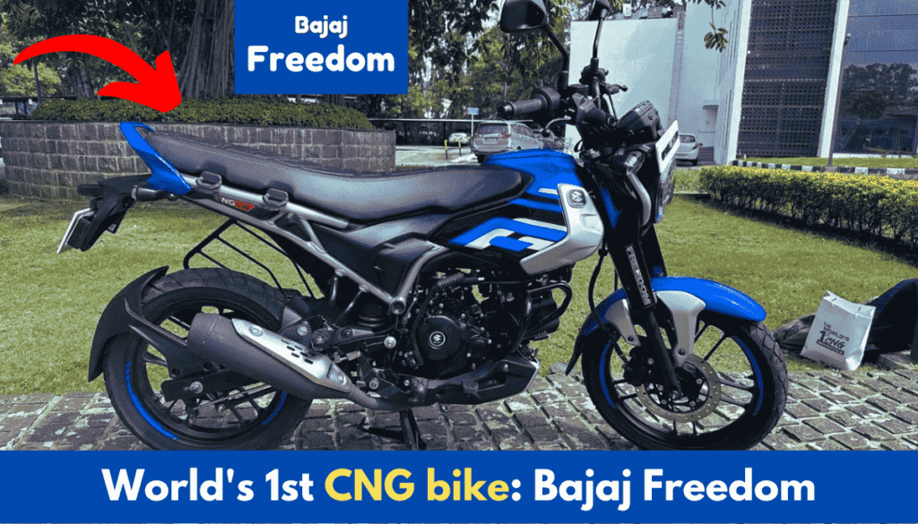 World's first CNG bike